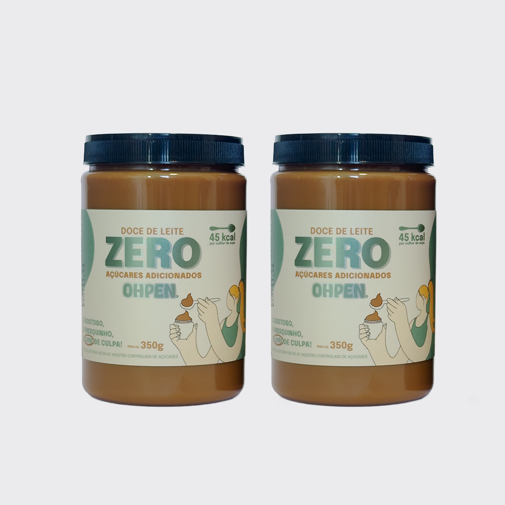 Kit 2x Doce de Leite OHPEN Zero