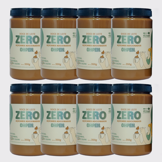 Kit 8x Doce de Leite OHPEN Zero